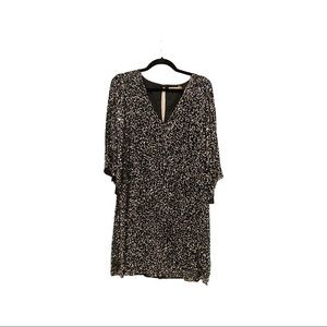 Holiday sequin dress